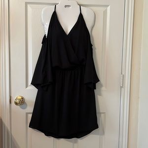 Sans Souci Black Cocktail Dress Size L